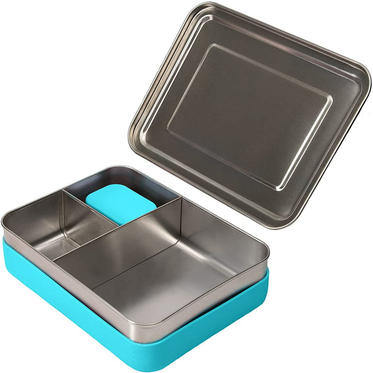 WEESPROUT Large Stainless Steel Bento Box With Silicone Sleeve
