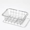 thumbnail image 1 of Riousery Dish Drying Rack, Stainless Steel Expandable Over Sink Dish Rack, Adjustable Dish Drainer for Kitchen Sink or Countertop, Space-Saving Design, 11.8"–16.5", 1 of 8