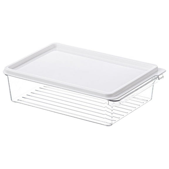 WEGFTDUOP 0.7L Fresh Keeping Box Airtight Lunch Box Stackable Plastic Pantry Cereal Flour Sugar Storage Container Kitchen Organizer