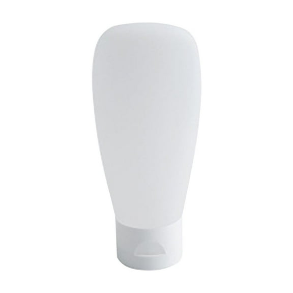 WEGFTDUOP 100ml Flip-top Travel Plastic Bottle Empty Squeezable Container for Shampoo Shower Gel & Cosmetics