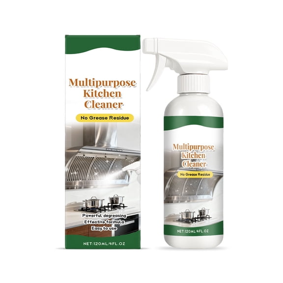 WEGFTDUOP 120ml Household Kitchen Grease Cleaner | Heavy-Duty Degreaser