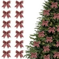 thumbnail image 1 of WEGFTDUOP 12pc Christmas Decorations 9cm Mini Small Christmas Tree Hanging Ornaments, 1 of 8