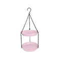 thumbnail image 1 of WEGFTDUOP 2-Tier Outdoor Hanging Bird Feeder, All-in-One Seed and Water Feeding Station, 1 of 6