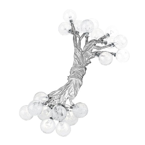 WEGFTDUOP 20 LED Christmas Balls Dandelions Chain Christmas Fairying Chain For Christmas Tree Doorway Garden