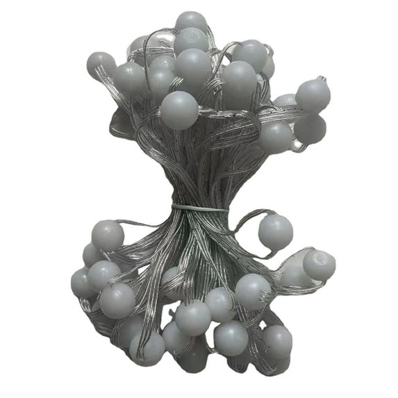 WEGFTDUOP 200 Inches 50pcs LED Rainproof USB Powered Colorful String Lights, APP Remote Control Multiple Modes Indoor And Outdoor Christmas Tree Wedding Party Decoration