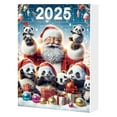 thumbnail image 1 of WEGFTDUOP 2025 Christmas Countdown Calendar Cute Pandass Acrylic Decoration Holiday Gifts Box For Family And Friend, 1 of 5