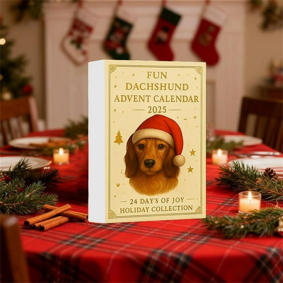 WEGFTDUOP 2025 Funs Dachshund Advent Calendar