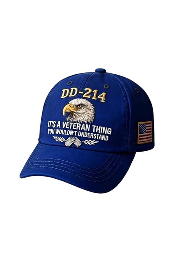 214 Veterans' Matter Military Service Baseball Cap Adjustable Fit Breathable Fabric Patriotic Motifs Men's Outdoor Casual Patriotic Day Wear Honor Military Service Headwear