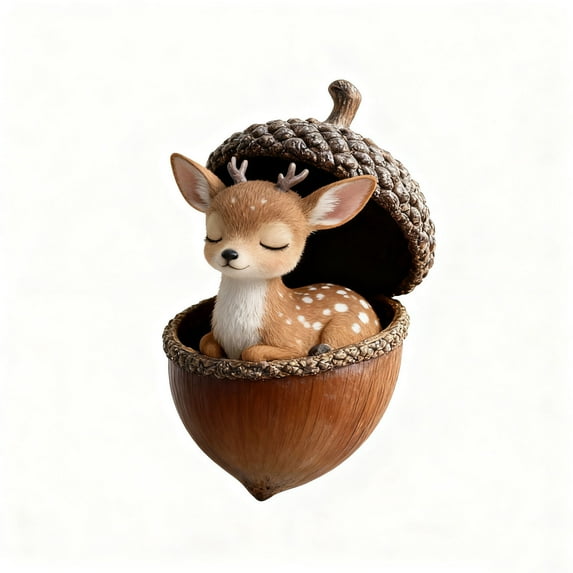 WEGFTDUOP 3.1IN Forest Animals Christmas Tree Pendant - Cute Holiday Forest Ornaments, Festive Home Decor & Ideal Christmas Gift for Family Friends