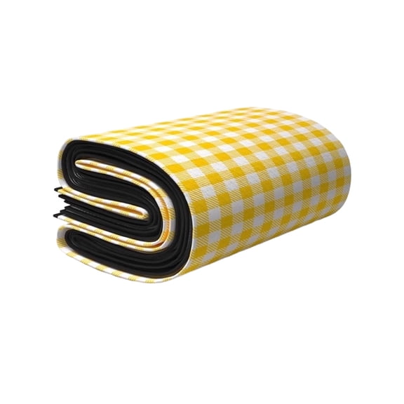 WEGFTDUOP 3-Layer Thickened Picnic Mat, Waterproof Outdoor Camping Ground Mat, Portable Foldable Lawn Blanket for Beach Park & Spring Outing