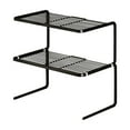 thumbnail image 1 of WEGFTDUOP 3 Tier Adjustable Pot Rack Space Saving Iron Kitchen Organizer Multi Shelved Storage for Utensils Office Supplies Bedroom Clothing Study 11x8.8x15in, 1 of 9