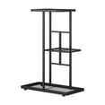 thumbnail image 1 of WEGFTDUOP 3-Tier Iron Plant Stand 16" Space-Saving Multi-Layer Flower Display Rack for Living Room Home Garden Office Succulent Holder Easy Assembly 41x22x57cm, 1 of 6