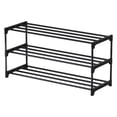 thumbnail image 1 of WEGFTDUOP 3-Tier Metal Shoe Rack Storage Organizer, for Bedroom, Closet, Entryway & Dorm, 1 of 7