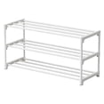 thumbnail image 1 of WEGFTDUOP 3-Tier Metal Shoe Rack Storage Organizer, for Bedroom, Closet, Entryway & Dorm, 1 of 6