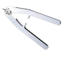 WEGFTDUOP 3-in-1 Seafood & Nut Cracker Tool, 5.1" Ergonomic Stainless Steel Clam Oyster Crab Shell Opener, Walnut Pliers, Kitchen Multipurpose Gadget Kitchen Utensils