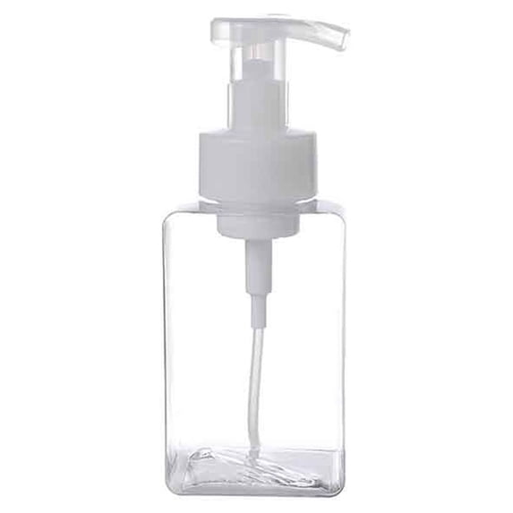WEGFTDUOP 400ml Foaming Soap Dispenser Refillable Foam Pump Bottle for Liquid Soap
