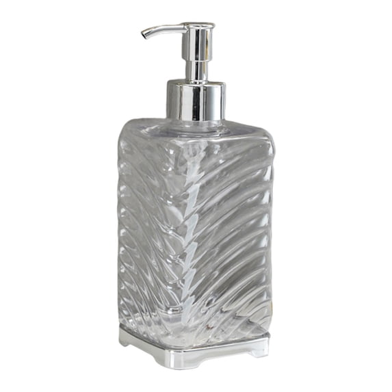 WEGFTDUOP 430ml Refillable Pump Bottle Empty Plastic Container for Shower Gel Shampoo Hand Soap & Dish Soap