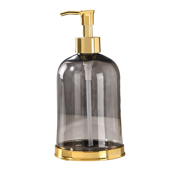 WEGFTDUOP 450ml Refillable Hand Soap Dispenser Bottle Decorative Pump Container for Bathroom Kitchen & Toilet