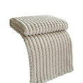 thumbnail image 1 of WEGFTDUOP 59x40 In Fleece Throw Blanket For Couch Soft Warm Fluffys Cream Solid ColorBlanket Decorative And Giftable Striped Blankets Blankets And Throws, Bed Blankets, 1 of 6