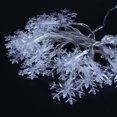 thumbnail image 1 of WEGFTDUOP 6M 40LED Christmas Snowflake String Lights Decorations Winter Fairyland Decor, 1 of 2