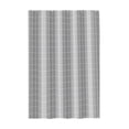 thumbnail image 1 of WEGFTDUOP 70x31" Gray Shower Curtain 6 Hooks No-Drill Plastic Liner Grid Pattern Water-Resistant Bathroom Toilet Partition Curtain, 1 of 6