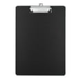 thumbnail image 1 of WEGFTDUOP A4 Clipboard Folder with Hook, 12.2" x 8.9" Plastic Writing Board, Black, Home Office School Document Organizer, 1 of 6