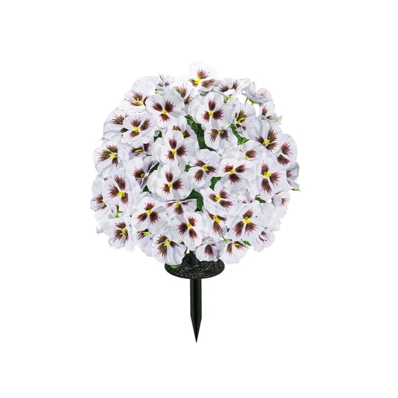 WEGFTDUOP Artificial Butterfly Orchid Simulation Flower 40cm 1Pc Plastic Material Floral Element Wedding Scene Garden Patio Balcony Home Outdoor Ground Decor Ornament