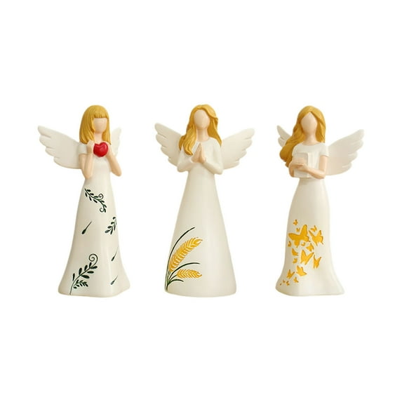 WEGFTDUOP Beige Figurine Home Decor For Bedroom Living Room Study Or Entryway Table Holiday Products