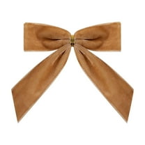 WEGFTDUOP Burgundy Small Velvet Christmas Bows For Christmas Tree Wreath Gift Wrap Crafts Wedding Party Bows For Snack Bags Baking Candy Bags Home Decoration