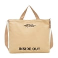 thumbnail image 1 of WEGFTDUOP Canvas Shoulder Bag Office Messenger Bag Large Capacity Student Party Bag Handbag Japanese Shoulder Bag, 1 of 5