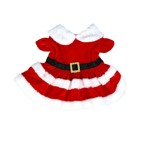 WEGFTDUOP Cats Christmas Outfits Cute Pet Skirts Cats Christmas Dresses Santa Claus Costumes Holiday Outfits Kittens And Puppy Christmas Dresses Warm Holiday Pet Outfits Holiday Products