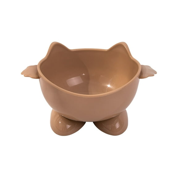 WEGFTDUOP Cats Food Bowl Large Capacity Pet Food Bowl Cute Drinking Bowl For Cats To Protects The Neck