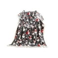 thumbnail image 1 of WEGFTDUOP Christmas Blanket Bow Throws Sofa Breathable Fuzzy Blanket Machines Washable Holiday Blankets Bow Warm Throw Blankets Winter Blankets Blankets And Throws, Bed Blankets, 1 of 7