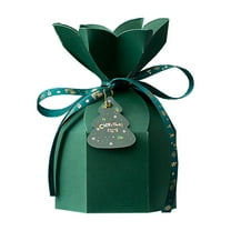WEGFTDUOP Christmas Bow Candy Wrapping Box Christmas Christmas Eve Candy Wrapping Box Christmas Supplies Gift Boxes