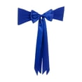 thumbnail image 1 of WEGFTDUOP Christmas Bow Chair Decoration Ties Bow Stretch Floating Decorative Tape For Many Holiday Party Decorations Chair Cover Not Included, 1 of 6