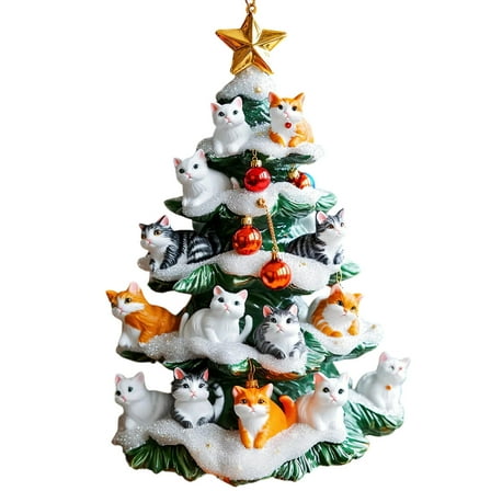 WEGFTDUOP Christmas Candy Gift Decoration Acrylic Pendant