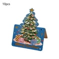 thumbnail image 1 of WEGFTDUOP Christmas Christmas Tree Stamping Greeting Cards Flower Shop Baking Gift Giving Small Cards Message Cards, 1 of 6