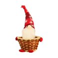 thumbnail image 1 of WEGFTDUOP Christmas Day Candy Basket Doll Ornaments Basket Desktop Holiday Decoration Props Toys Ornaments Suitable For Display In The Living Room Party Decorations, 1 of 6