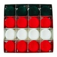 thumbnail image 1 of WEGFTDUOP Christmas Decor 16 Pcs Velvet Christmas Balls Flocked Christmas Tree Ball Ornaments Plastic Balls Xmas Decorative Hanging Ornaments Christmas Tree Decoration 2.4 Inch, 1 of 6