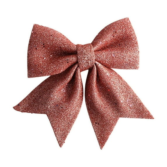 WEGFTDUOP Christmas Decor Christmas Day s For Girls And Women Bow With Ponytail Holders Complete Your Cheerleader Outfit Uniform Strong Hair Ties Bands Elastics Two Packs Holiday Products