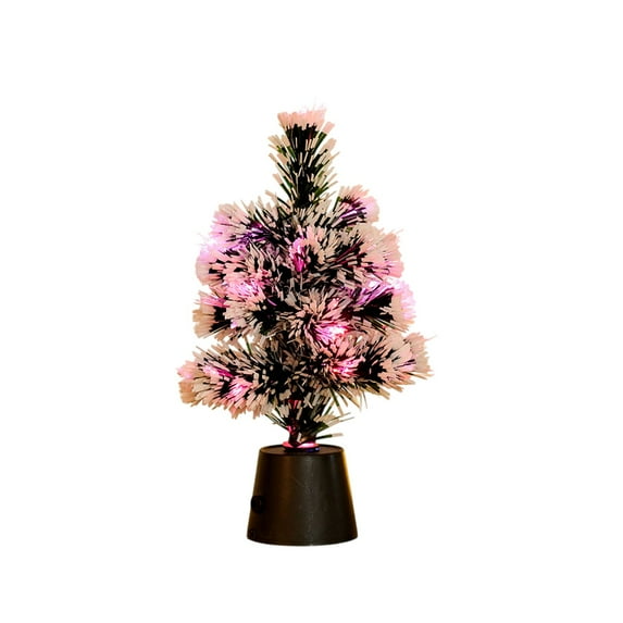 WEGFTDUOP Christmas Decor Colorful Fiber Optics Luminous Christmas Tree Festival Shopping Mall Hotel Window Decoration Arrangement Holiday Products