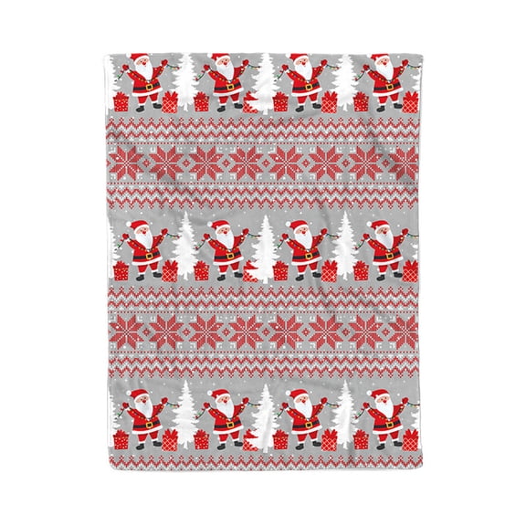 WEGFTDUOP Christmas Decoration Blanket Lightweight And Warm Flannel Wool Blanket Comfortable And Soft For Both Men And Women