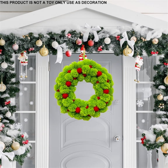 WEGFTDUOP Christmas Decoration Christmas Wreaths-Christmas Decoration Sets-festival Wreaths Hanging Upside Down For Home Decoration Holiday Products