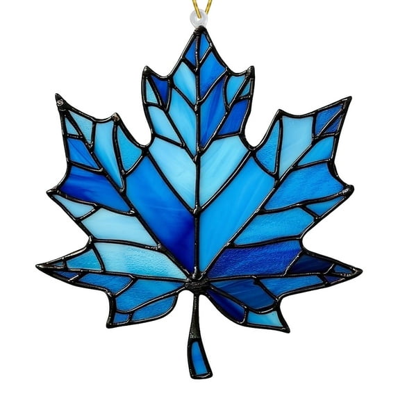 WEGFTDUOP Christmas Decoration Maple Leaf Shaped Wall Decoration Wall Hanging Door Hanging Festive Decorations Christmas Indoor Outdoor Ornaments