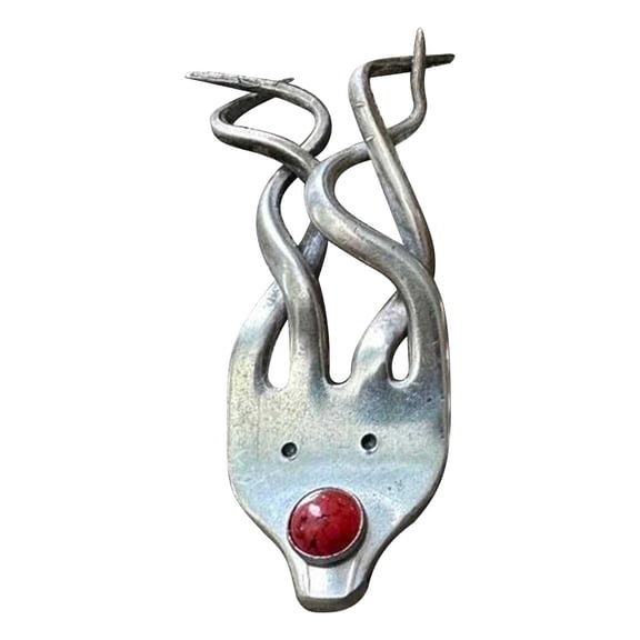 WEGFTDUOP Christmas Decoration Santa Claus Fork Christmas Tree Pendant