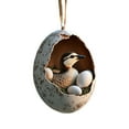 thumbnail image 1 of WEGFTDUOP Christmas Happy Farm Christmas Eggs Baby Animals Ducks Dinosaur Snake Eggs Christmas Ornaments Christmas Tree Pendant, 1 of 6