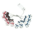 thumbnail image 1 of WEGFTDUOP Christmas LED String Lights Snowman Indoor Outdoor Party Tree Decor, 1 of 6