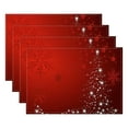 thumbnail image 1 of WEGFTDUOP Christmas Placemat Table Mat Christmas Home Living Room Decoration Placemat, 1 of 6
