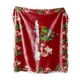 thumbnail image 1 of WEGFTDUOP Christmas Print Blanket Comfortable And Soft Flannel Blanket Merry Christmas Blanket Suitable For Bedroom Sofa Christmas Decoration 75X100cm Blankets And Throws, Bed Blankets, 1 of 7