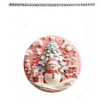 thumbnail image 1 of WEGFTDUOP Christmas Snowman Acrylic Disc Pendants Christmas Tree Pendants Wall Decorations Pendants, 1 of 5